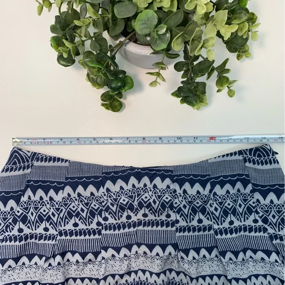 Free People Women’s Lost Temple High Rise Skort Shorts Navy Size 8 - Picture 12 of 13